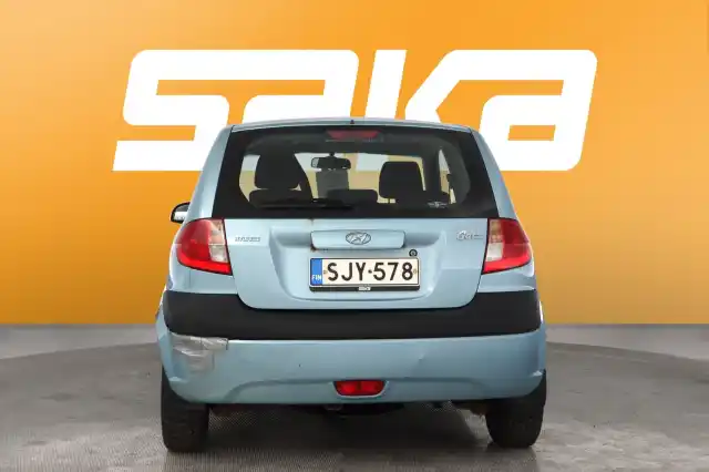 Sininen Tila-auto, Hyundai Getz – SJY-578