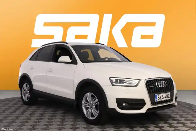 Valkoinen Maastoauto, Audi Q3 – SKS-482