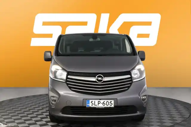 Harmaa Pakettiauto, Opel Vivaro – SLP-605