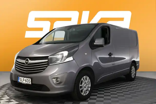 Harmaa Pakettiauto, Opel Vivaro – SLP-605