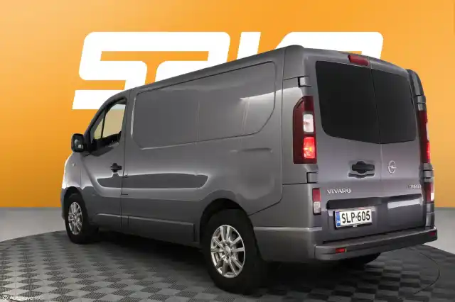 Harmaa Pakettiauto, Opel Vivaro – SLP-605