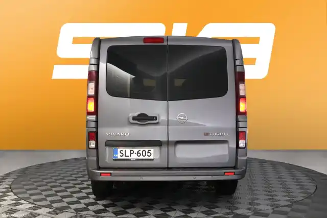 Harmaa Pakettiauto, Opel Vivaro – SLP-605