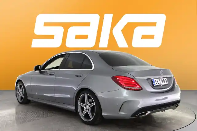 Harmaa Sedan, Mercedes-Benz C – SLT-889