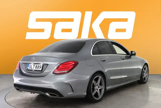 Harmaa Sedan, Mercedes-Benz C – SLT-889