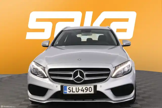 Harmaa Farmari, Mercedes-Benz C – SLU-490