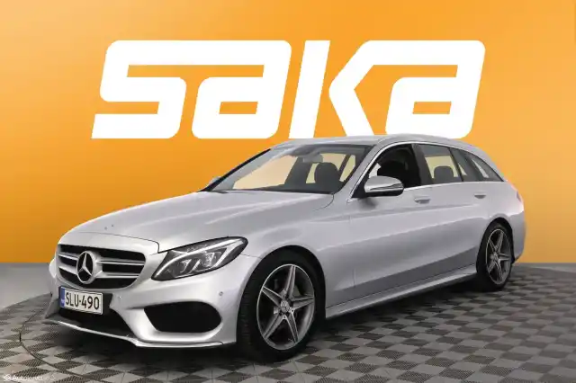 Harmaa Farmari, Mercedes-Benz C – SLU-490