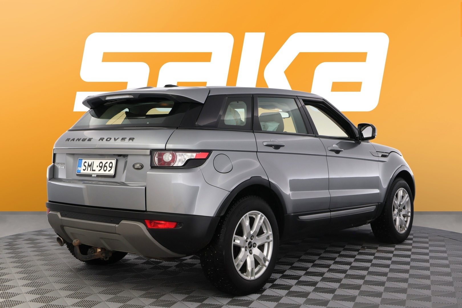 Harmaa Maastoauto, LAND ROVER Range Rover Evoque – SML-969, kuva 8
