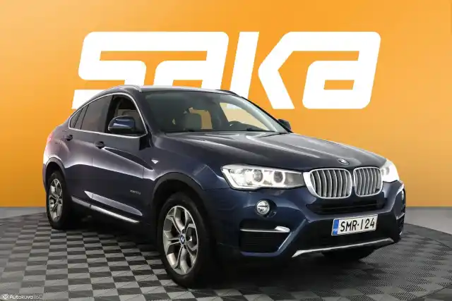 Sininen Maastoauto, BMW X4 – SMR-124