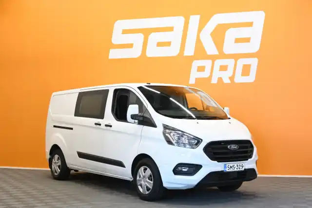 Valkoinen Pakettiauto, Ford Transit Custom – SMS-329
