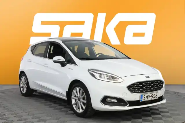 Valkoinen Viistoperä, Ford Fiesta – SMV-928