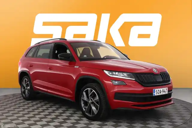 Punainen Maastoauto, Skoda Kodiaq – SOA-947
