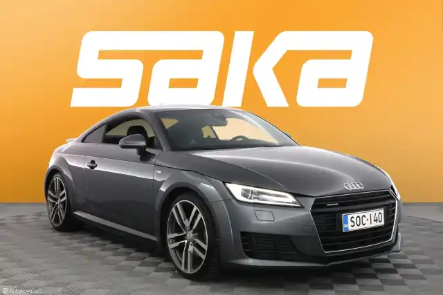 Harmaa Coupe, Audi TT – SOC-140