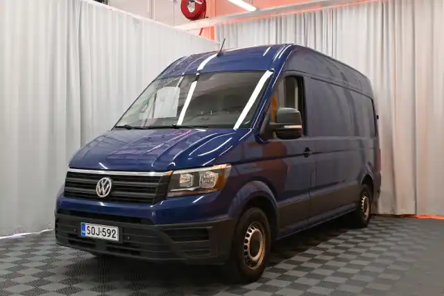 Sininen Pakettiauto, Volkswagen Crafter – SOJ-592