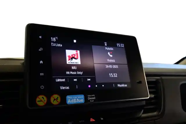 Valkoinen Pakettiauto, Renault Trafic – SOT-860