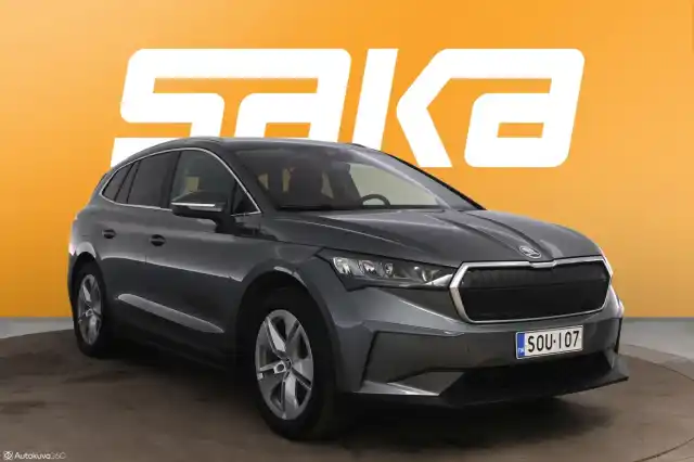Harmaa Maastoauto, Skoda Enyaq – SOU-107