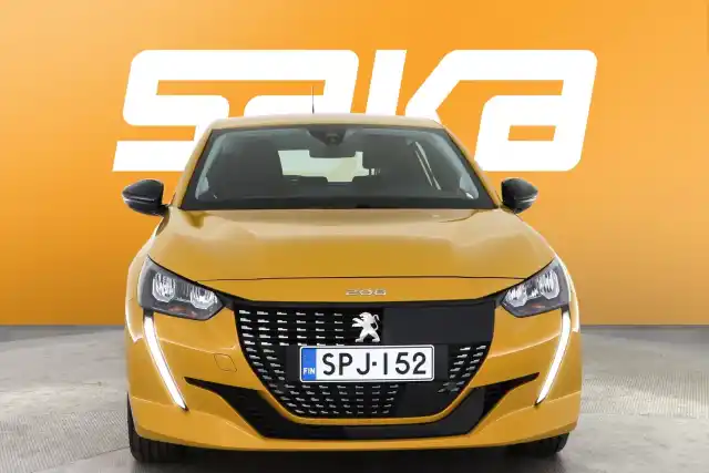 Keltainen Viistoperä, Peugeot 208 – SPJ-152