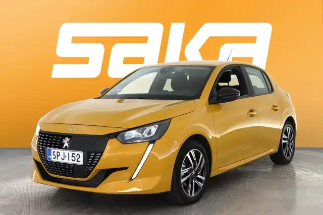 Keltainen Viistoperä, Peugeot 208 – SPJ-152