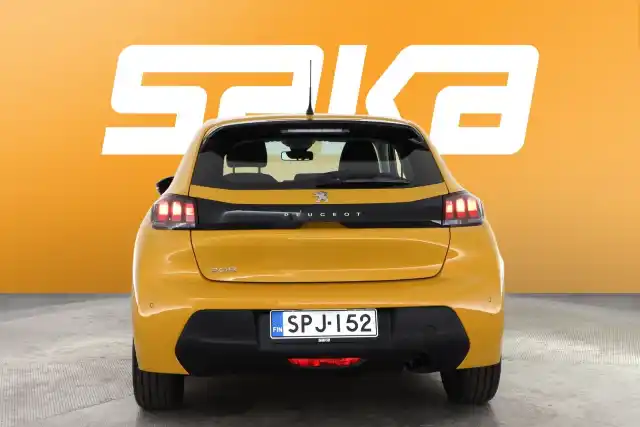 Keltainen Viistoperä, Peugeot 208 – SPJ-152