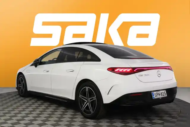 Valkoinen Sedan, Mercedes-Benz EQE – SPN-825