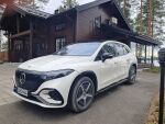 Valkoinen Maastoauto, Mercedes-Benz EQS SUV – SRE-944, kuva 2