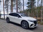 Valkoinen Maastoauto, Mercedes-Benz EQS SUV – SRE-944, kuva 3
