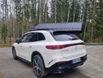Valkoinen Maastoauto, Mercedes-Benz EQS SUV – SRE-944, kuva 4