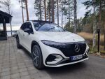 Valkoinen Maastoauto, Mercedes-Benz EQS SUV – SRE-944, kuva 1