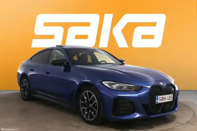 Sininen Sedan, BMW I4 M50 – SRH-105