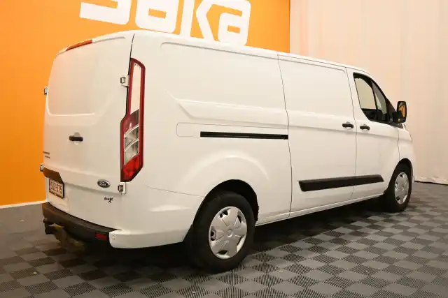 Valkoinen Pakettiauto, Ford Transit Custom – SUZ-575