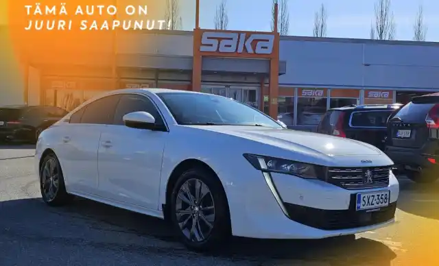 Valkoinen Sedan, Peugeot 508 – SXZ-358