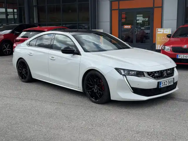 Valkoinen Sedan, Peugeot 508 – SXZ-369