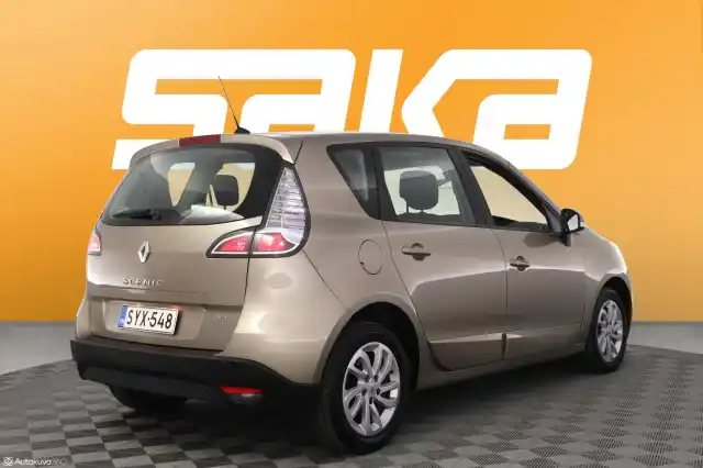 Beige Tila-auto, Renault Scenic – SYX-548