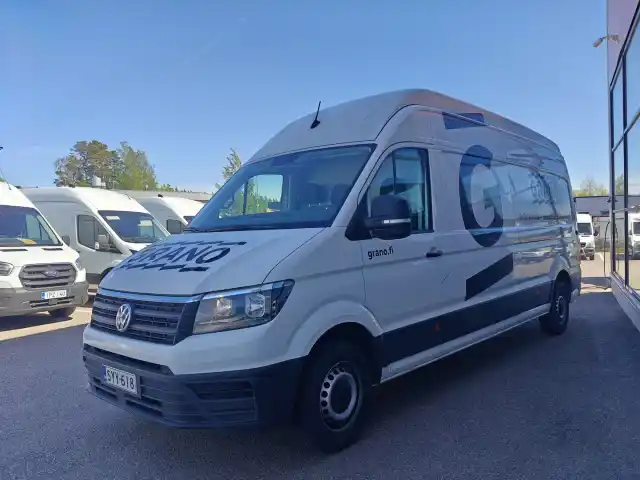 Valkoinen Pakettiauto, Volkswagen Crafter – SYY-618