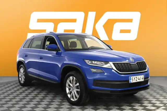 Sininen Maastoauto, Skoda Kodiaq – SYZ-414