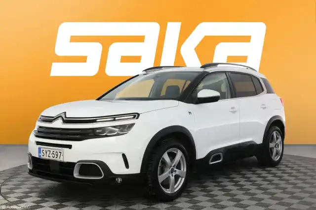 Valkoinen Maastoauto, Citroen C5 Aircross – SYZ-597