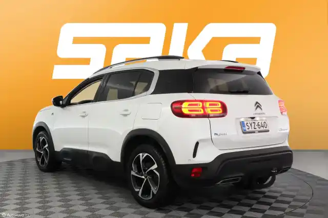 Valkoinen Maastoauto, Citroen C5 Aircross – SYZ-640