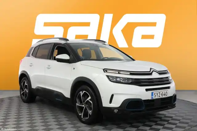 Valkoinen Maastoauto, Citroen C5 Aircross – SYZ-640