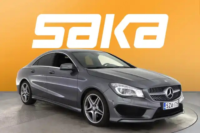 Harmaa Coupe, Mercedes-Benz CLA – SZA-175