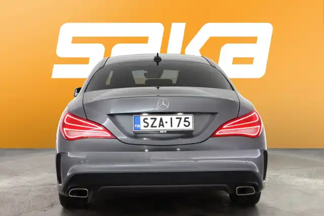 Harmaa Coupe, Mercedes-Benz CLA – SZA-175