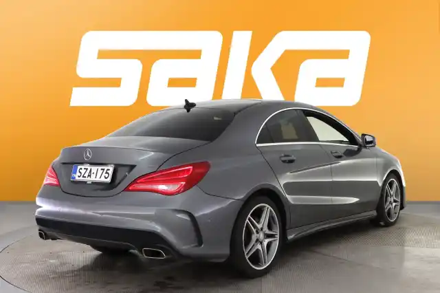 Harmaa Coupe, Mercedes-Benz CLA – SZA-175