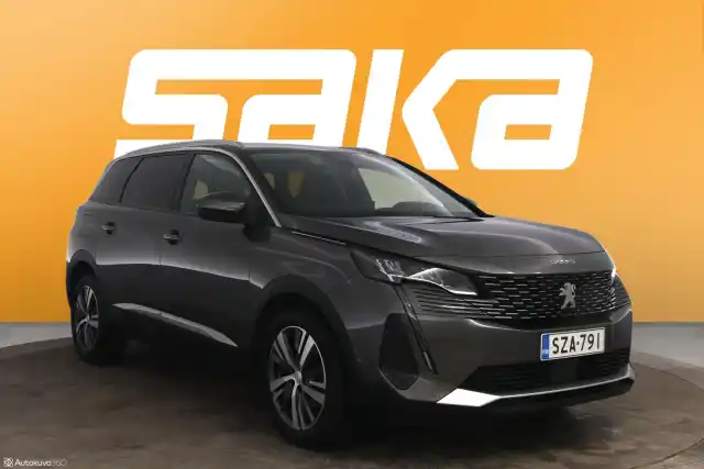 Harmaa Maastoauto, Peugeot 5008 – SZA-791