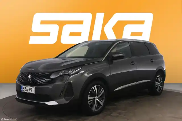 Harmaa Maastoauto, Peugeot 5008 – SZA-791