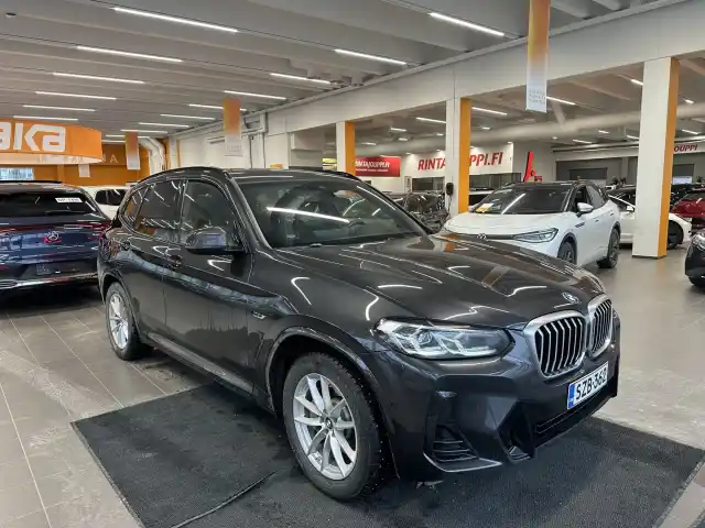 Harmaa Maastoauto, BMW X3 – SZB-362