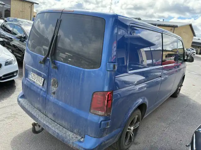 Sininen Pakettiauto, Volkswagen Transporter – SZU-243