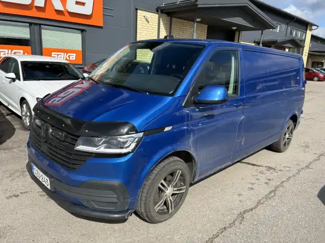 Sininen Pakettiauto, Volkswagen Transporter – SZU-243