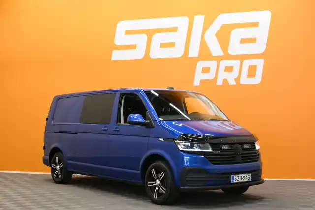 Sininen Pakettiauto, Volkswagen Transporter – SZU-243