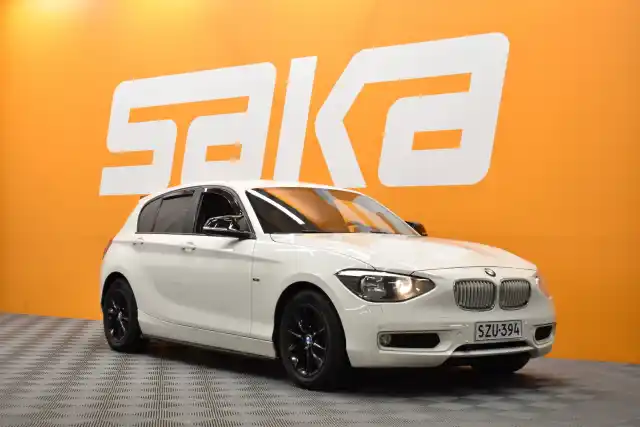 Valkoinen Viistoperä, BMW 116 – SZU-394