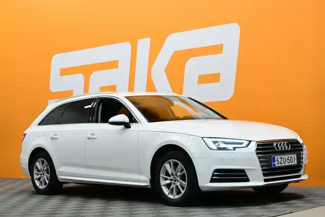 Valkoinen Farmari, Audi A4 – SZU-501