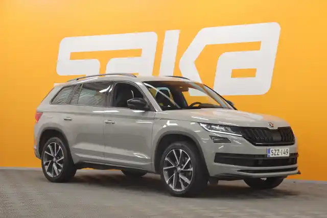 Harmaa Maastoauto, Skoda Kodiaq – SZZ-149