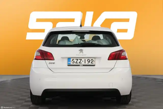 Valkoinen Viistoperä, Peugeot 308 – SZZ-192
